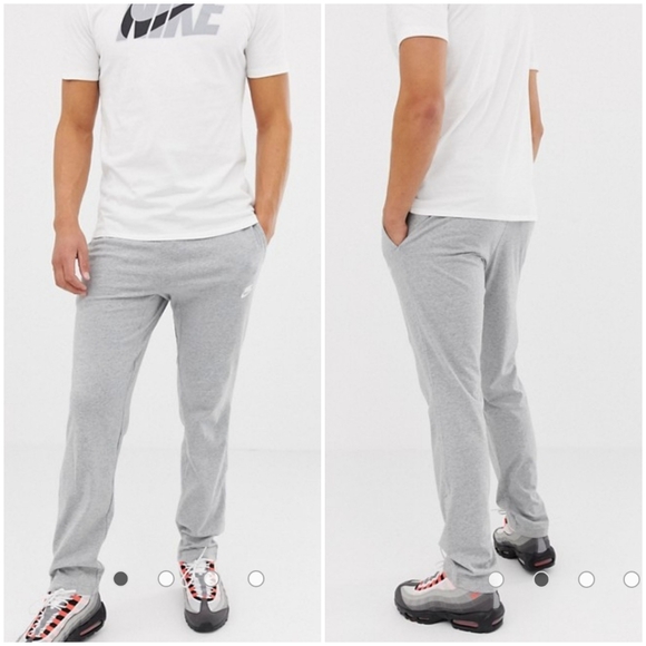 nike grey cotton sweatpants
